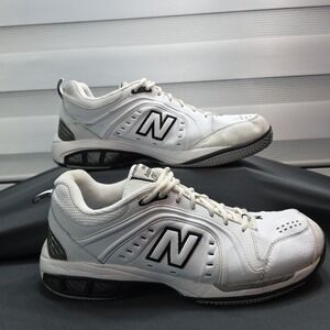 New Balance 803 White Low Mens Shoes MC803W Size 13D  Lightning Dry White Carbon